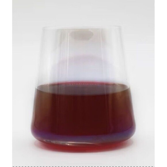 Target Bullseye’s Playground Stemless Iridescent Wine Glass 2pk (NEW IN BOX) - Picture 5 of 10